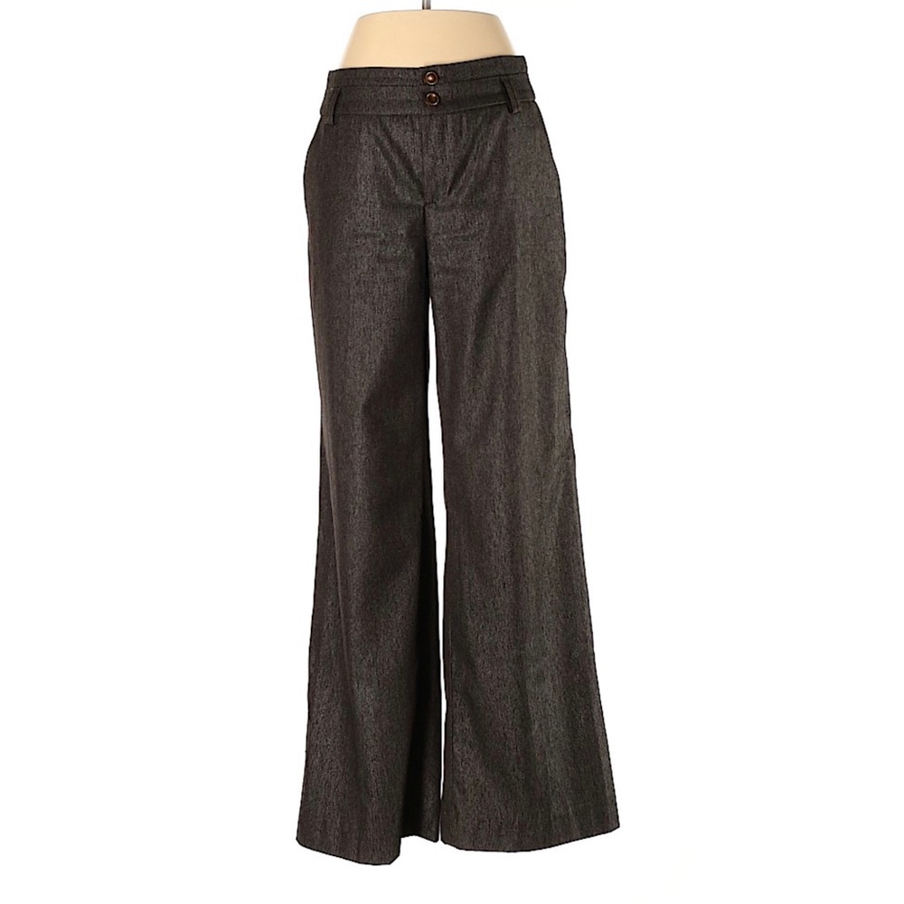Anthropologie Elevenses Wide Leg Tweed Pants